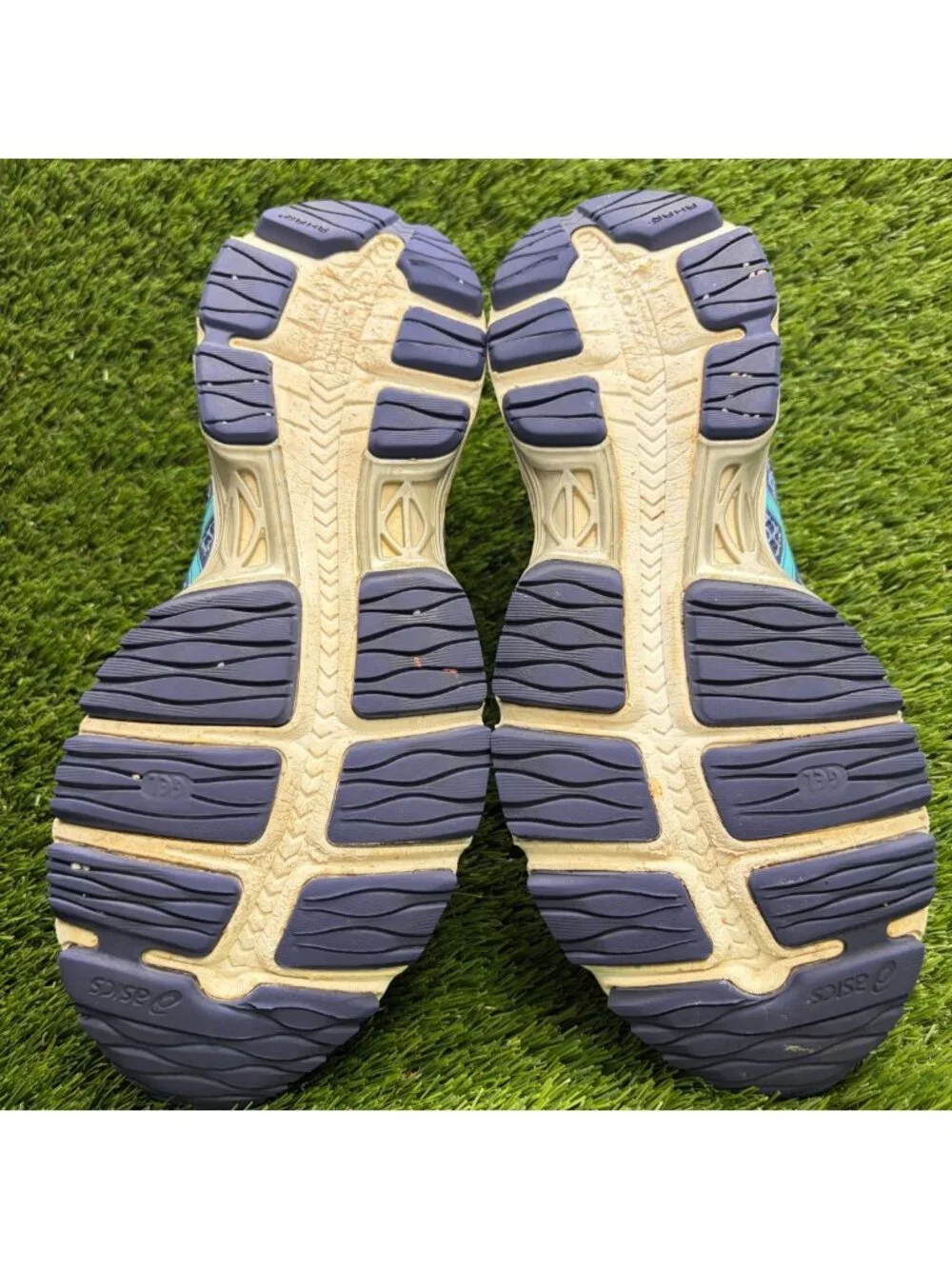 Asics Gel-Cumulus 17 Womens Size 10 Blue Athletic Running Walking Shoes Sneakers